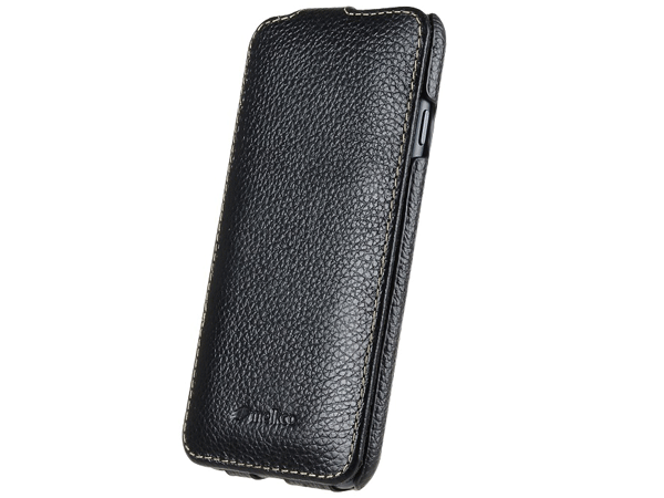 etui iphone cuir luxe clapet melkco